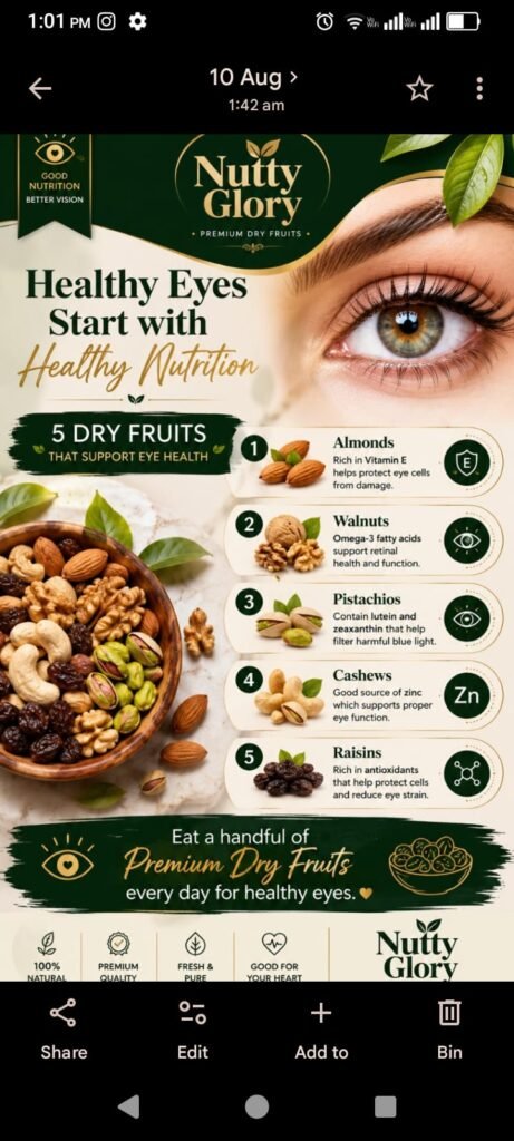 healthy eyes start with healthy nutrition