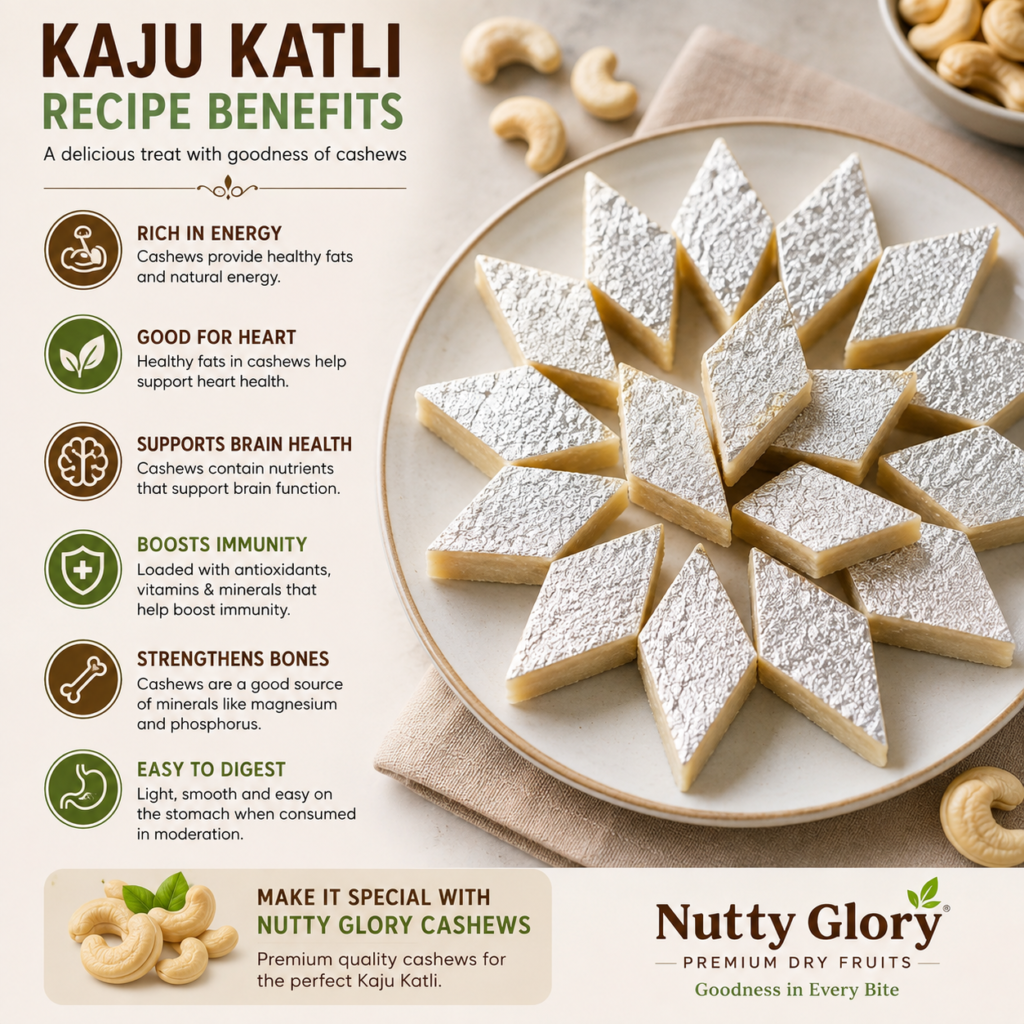 kaju katri recipe