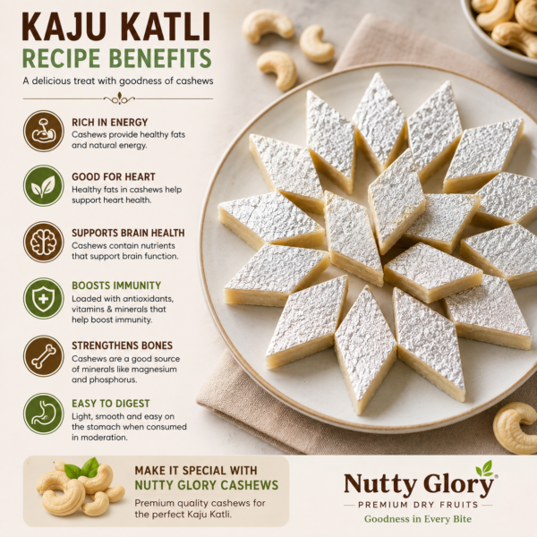 kaju katri recipe