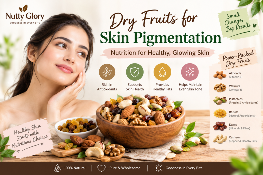 dry fruit for pigmentation